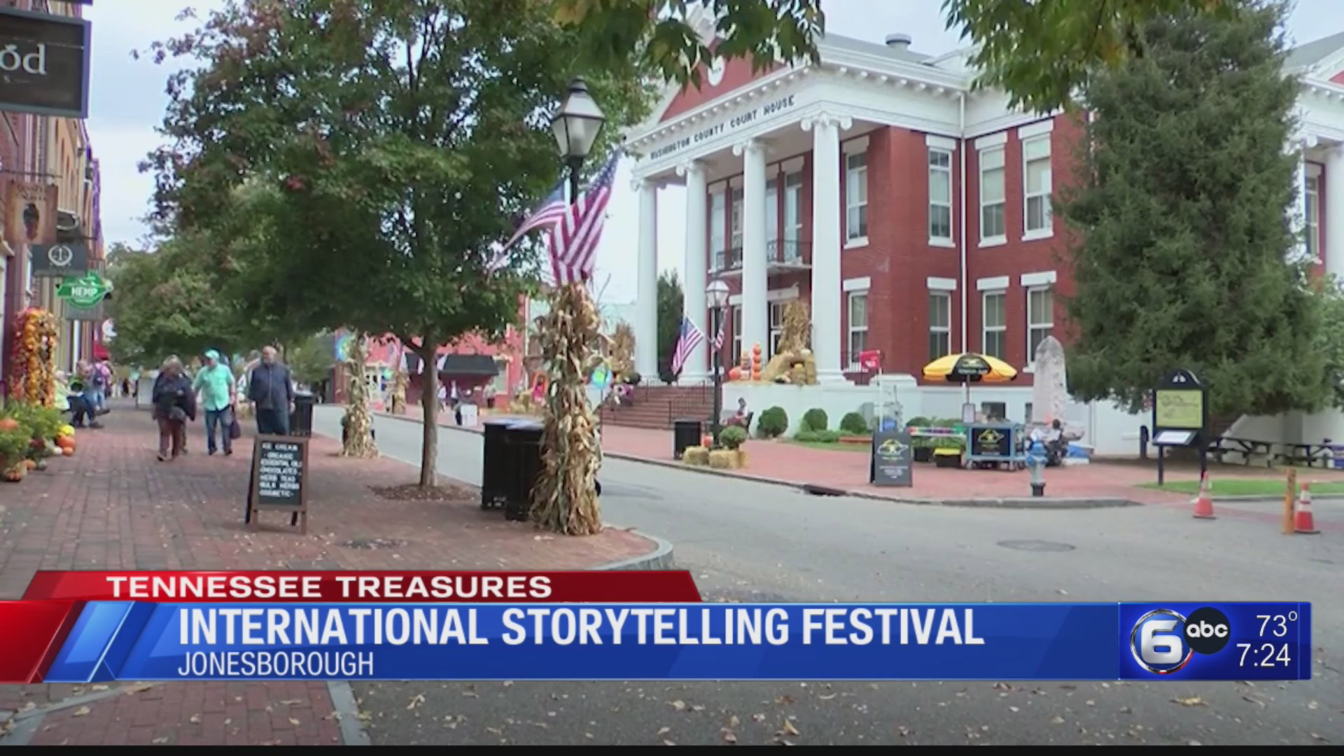 Tennessee Treasures Jonesborough's International Storytelling Festival