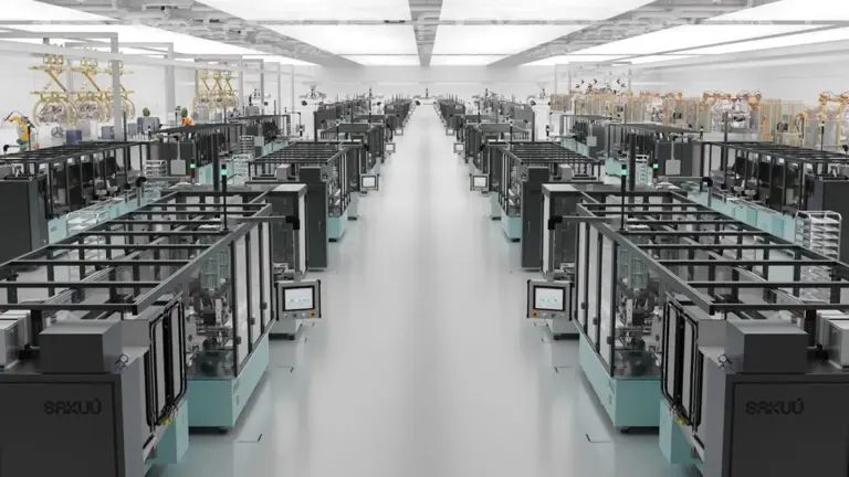 So könnte eine Gigafactory für Batterien aus dem 3D-Drucker aussehen.