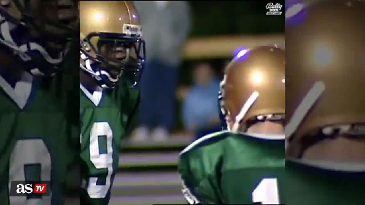 Social Media Is Lit Over Footage Of LeBron James Playing High School  Football, News