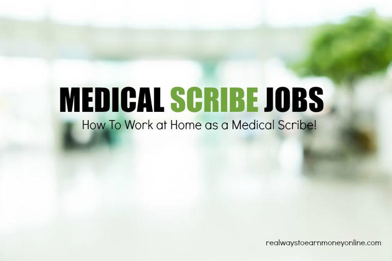 Medical Scribe Jobs (Work at Home) What To Know