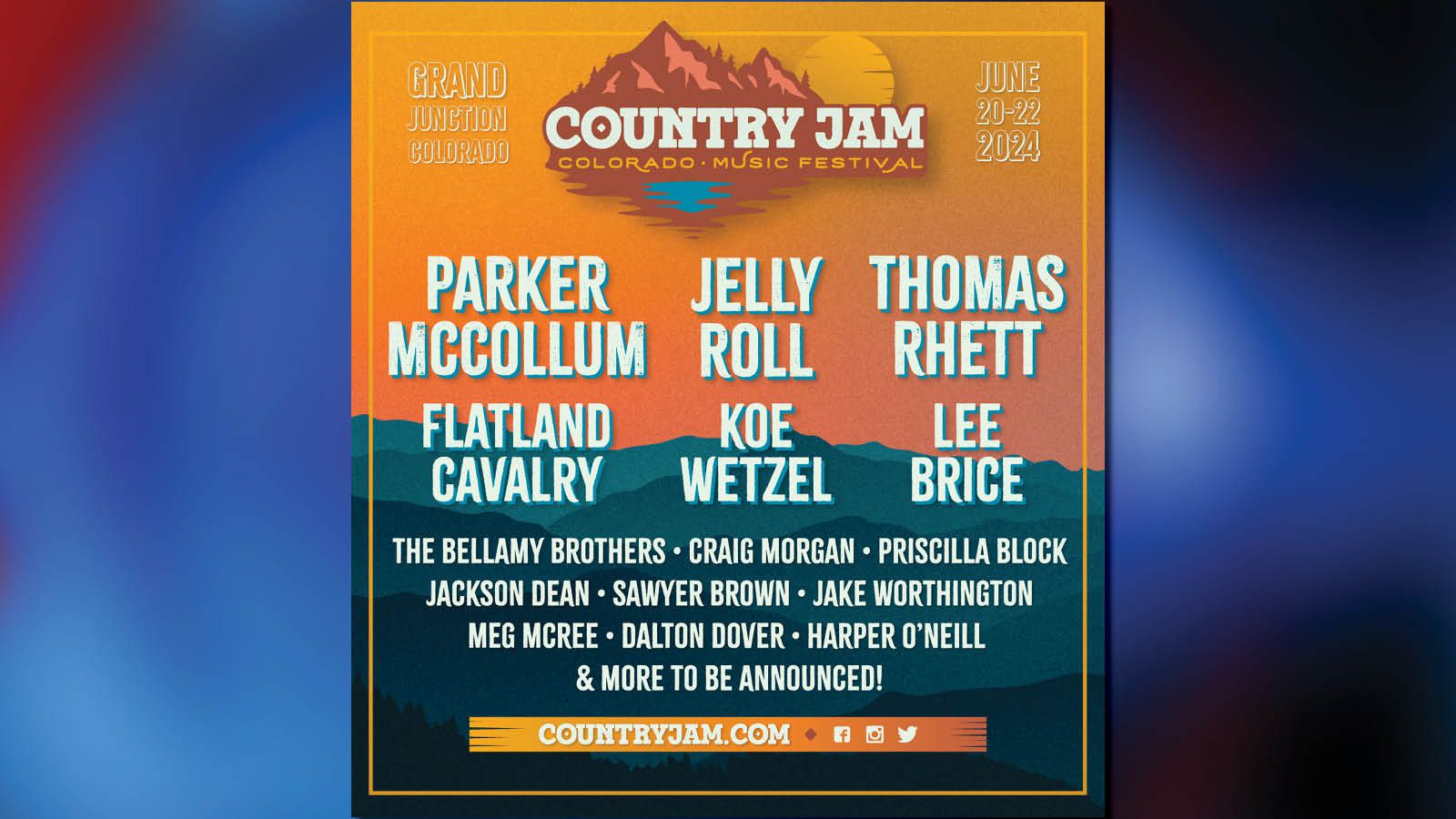 Country Jam 2024 Here’s who you can expect to see