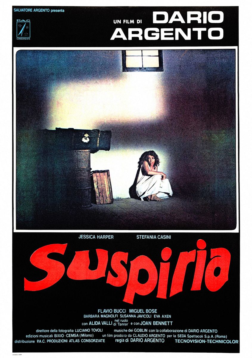 <p>From Italian director Dario Argento, <em>Suspiria </em>is an intensely atmospheric, visually astonishing story of an American ballet dancer, Suzy Bannion (Jessica Harper), who stumbles into the sinister machinations of a prestigious German dance academy called the Tanz Dance Academy. The film’s stunning cinematography and nuanced set design lend the world a deeply phantasmagoric aesthetic—light and color bending around Argento’s methodically crafted liminal reality embedded within the Tanz Academy.</p><p><a class="body-btn-link" href="https://tubitv.com/movies/326260/suspiria">Watch now on Tubi</a></p>