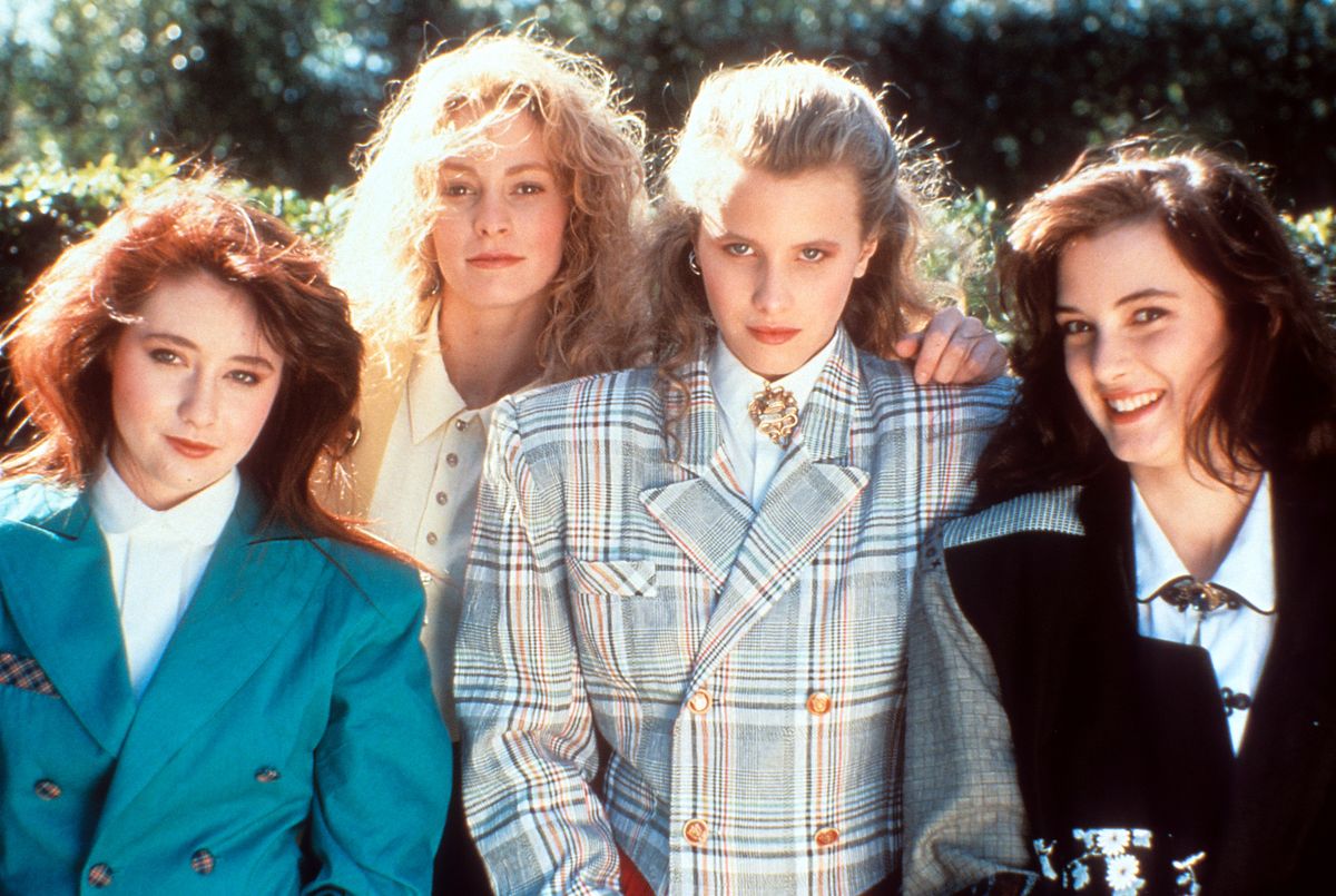 <p>Written by Daniel Waters and directed by Michael Lehmann, <em>Heathers </em>is a delightfully sardonic cult classic that subverts and satirizes the trite teen comedy tropes that dominated much of the 1980s. Starring Winona Ryder and Christian Slater, <em>Heathers </em>follows Veronica (Ryder) as she becomes disillusioned with her friend clique of popular girls known as the Heathers. Enter J.D. (Slater), an aloof, mysterious new student who convinces Veronica to help him stage a series of ostensibly accidental “suicides” to exorcise the school of its bullies and mean girls. </p><p><a class="body-btn-link" href="https://tubitv.com/movies/475898/heathers">Watch Now on Tubi</a></p>