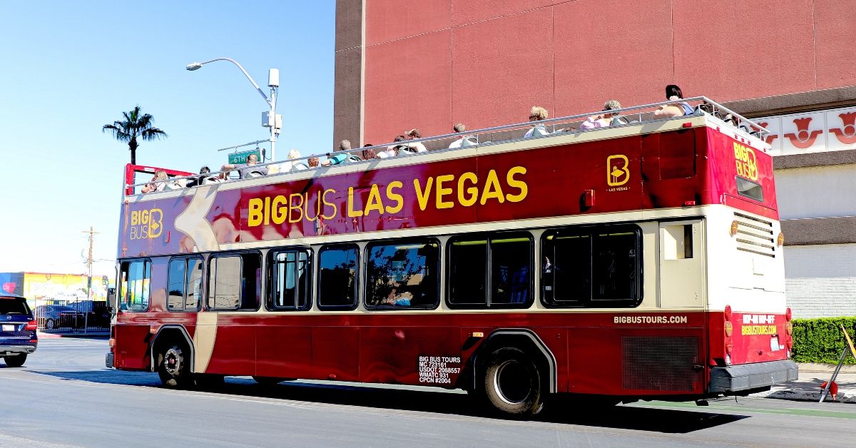 <p> Big Bus’s Las Vegas tours take riders to all the major sites — from the Strip and the Bellagio fountains to the Downtown District — in their open-air, two-floor buses. </p> <p> These hop-on, hop-off tours also feature live guides, so riders can be entertained and educated about the area. Riders can buy 24-hour, 48-hour, or night tour tickets.  </p>