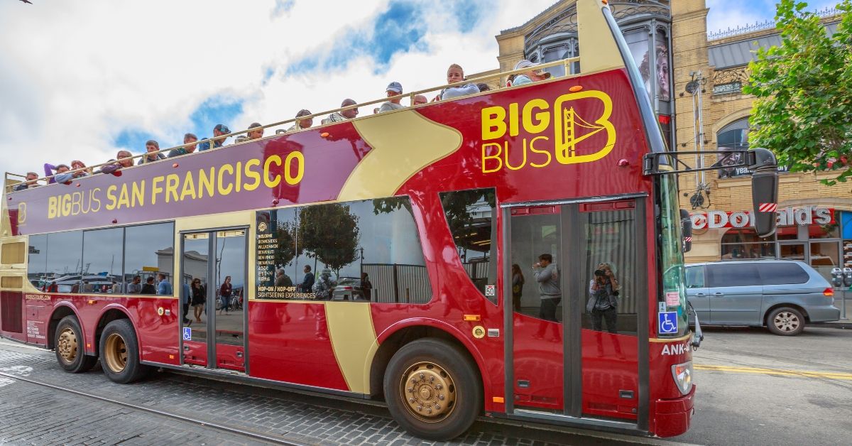 <p> Big Bus San Francisco offers several options for tour enthusiasts visiting the Bay Area.  </p> <p> They offer the classic 1- and 2-day hop-on, hop-off tours (which hit the city’s hot spots), options to add a visit to Alcatraz into the ticket price, or a wine tour that takes riders to several Napa Valley wineries.  </p>