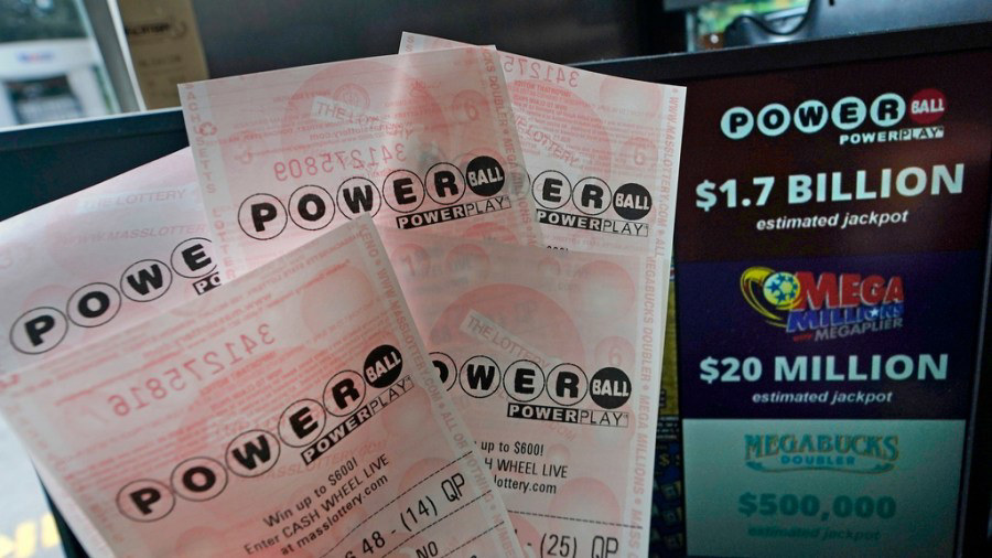 Winning Powerball numbers for Monday
