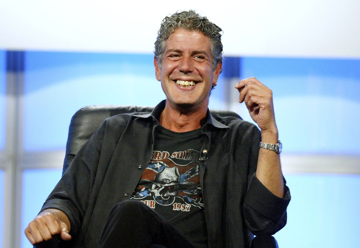 <p>Hosted by the incomparable Anthony Bourdain, <em>A Cook’s Tour </em>was the progenitor for Bourdain’s signature blend of cultural commentary, witticisms, good food, and great people that would come to be his defining modus operandi for the remainder of his career. This first aired in the early-2000s on the Food Network, and follows Bourdain as he explores the food and culture in places like Tokyo, London, New Orleans, and Rio de Janeiro—all spliced expertly together with Bourdain’s charming observations.</p><p><a class="body-btn-link" href="https://tubitv.com/series/300005588/anthony-bourdain-a-cook-s-tour">Watch Now on Tubi</a></p>