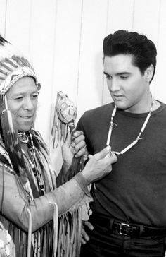 <p><span>In 1960, Elvis Presley was inducted into the Los Angeles Tribal Council by Chief Wha-Nee-Ota in recognition of his constructive portrayal of a man of Indian blood in the film <i>Flaming Star</i>. The event marked an important moment for both Elvis and the Native American community, as it highlighted the progress made toward cultural understanding and appreciation. Elvis himself was deeply moved by this gesture of respect from the tribal council, saying that he “felt honored to be recognized by [the] people whose culture has been so influential on our own”. This special occasion also provided a rare opportunity for fans to witness Elvis being presented with a traditional headdress and a plaque commemorating his induction. It is a moment that will forever remain in history as a symbol of unity between two cultures.</span></p>