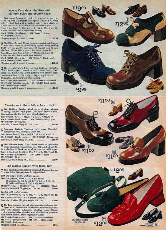 <p><span>In 1973, the Sears Catalog was a must-have for fashionistas everywhere. The latest shoe trends were featured on pages of glossy photographs and detailed descriptions. From platform sandals to wedge heels, there was something for everyone. There were espadrilles, loafers, and moccasins for those looking for a more casual look. One could choose from pumps, slingbacks, or go-go boots for dressier occasions. Whatever your style preference, the Sears Catalog had you covered with the latest fashion in shoes for 1973!</span></p>