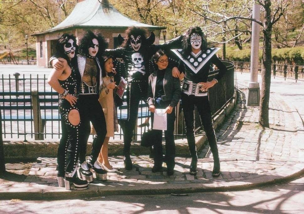 <p><span>The 1970s were a time of revolutionary music and fashion, and KISS was at the forefront. In Central Park in New York City, fans gathered to take photos with their favorite rock band. The iconic foursome – Gene Simmons, Paul Stanley, Ace Frehley, and Peter Criss – posed for photos with their admirers, dressed in their signature makeup and costumes. Fans beamed with joy as they stood side-by-side with their idols, capturing an unforgettable moment in time that would live on forever in the memories of those who attended. It was a magical day when music brought people together and dreams became reality.</span></p>