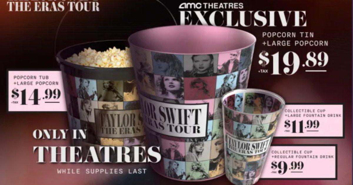 You Can Get a Taylor Swift Eras Tour Popcorn Bucket for All Your ...