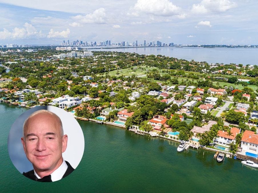 Jeff Bezos Is Moving To Miami Step Inside Billionaire Bunker The Exclusive Neighborhood