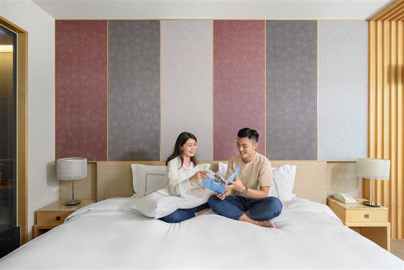 長榮鳳凰酒店(礁溪)2023 ITF線上旅展推出「雙人一泊二食平日住宿券」。（圖／飯店旅宿業者提供）