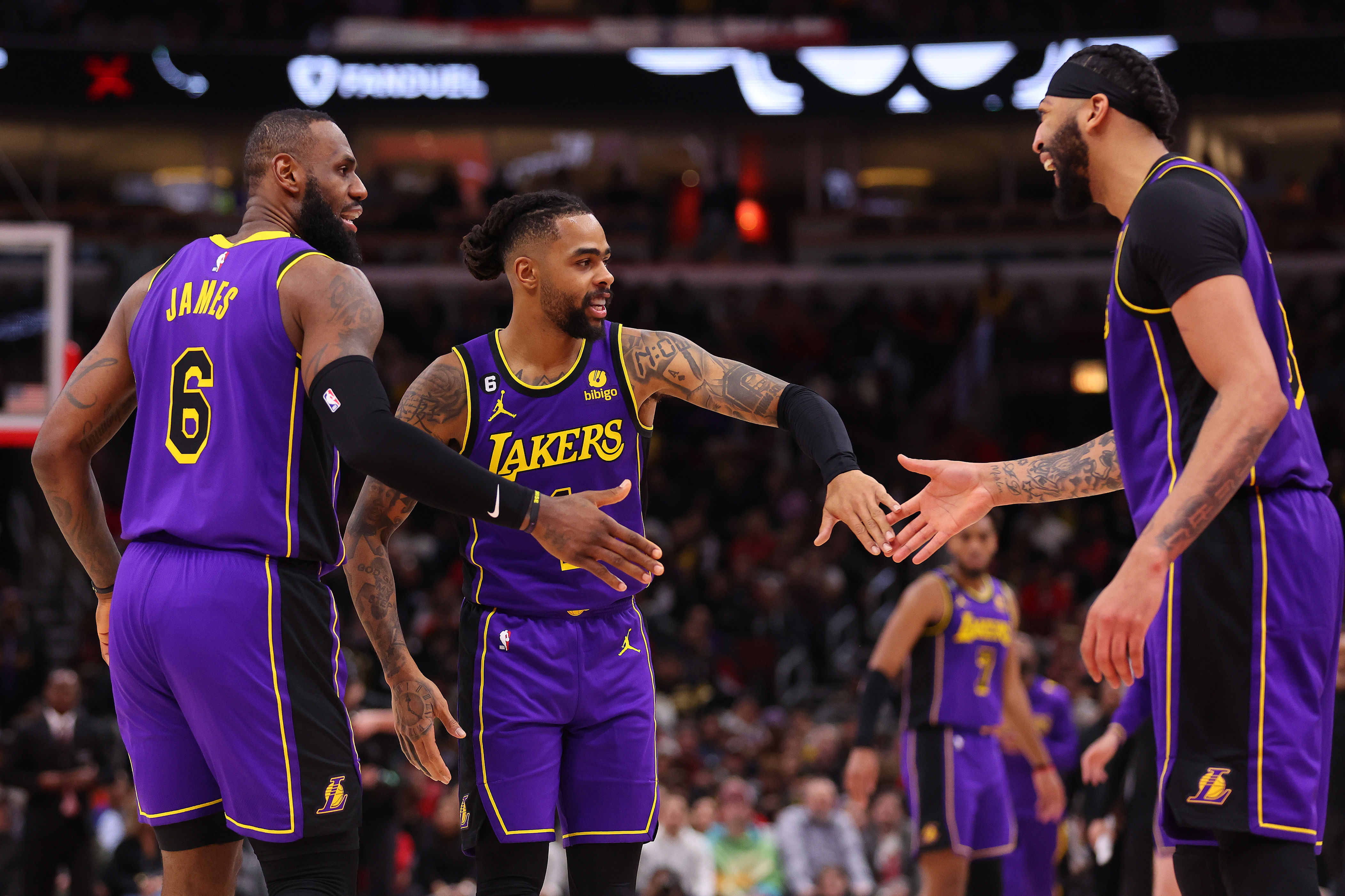 Los Angeles Lakers 202324 depth chart Starters and backups