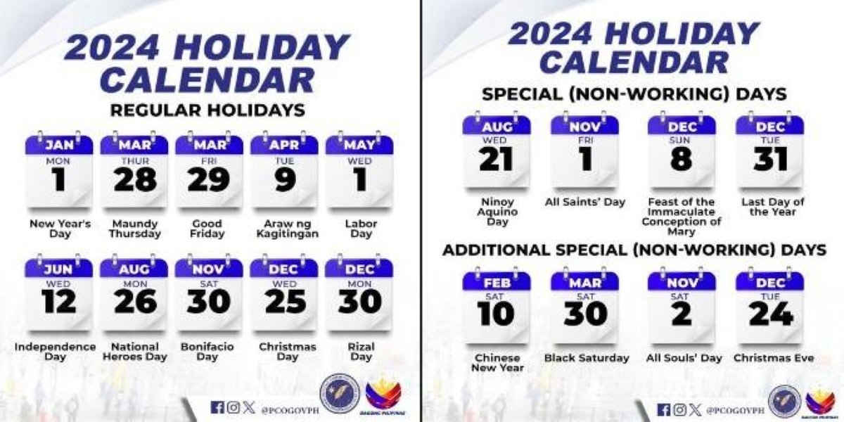 Marcos Declares Regular Holidays Special Non Working Days For 2024   AA1i8vwr.img