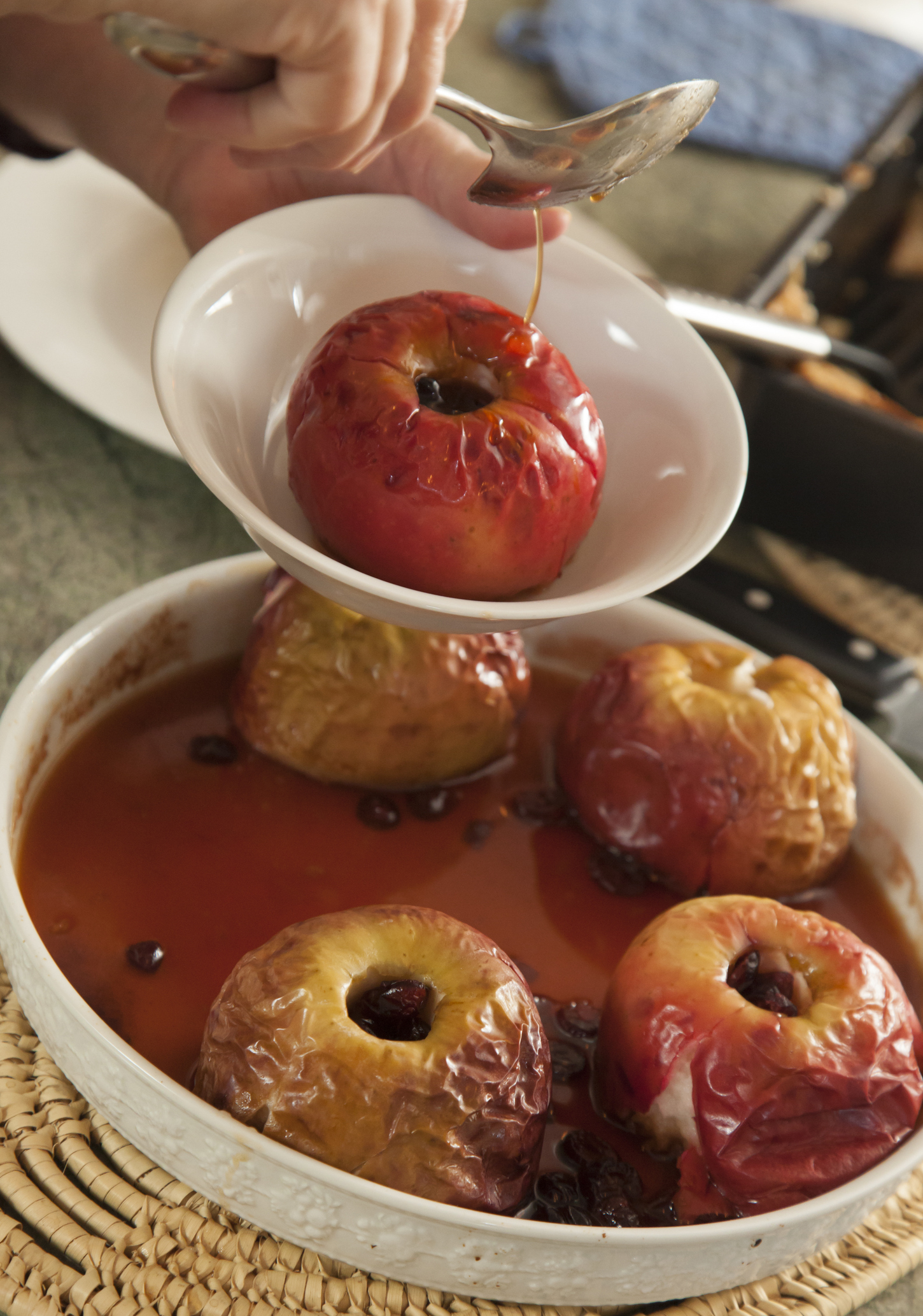 <p>The dessert version of baked apples can be drizzled with honey or caramel or stuffed with sweet components as in <a href="http://www.simplyrecipes.com/recipes/baked_apples/">this recipe from SimplyRecipes.com.</a></p><p><a href='https://www.msn.com/en-us/community/channel/vid-cj9pqbr0vn9in2b6ddcd8sfgpfq6x6utp44fssrv6mc2gtybw0us'>Follow us on MSN to see more of our exclusive lifestyle content.</a></p>