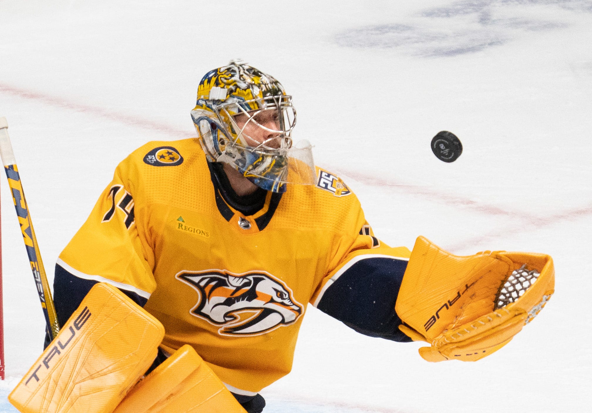 Amid All The Nashville Predators' Changes, Goalie Juuse Saros Is The ...