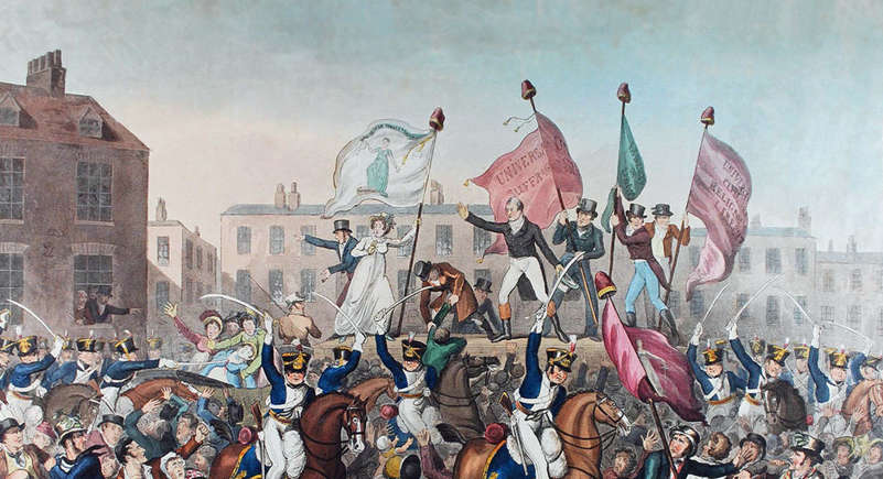 Peterloo-bloedbad, 1819