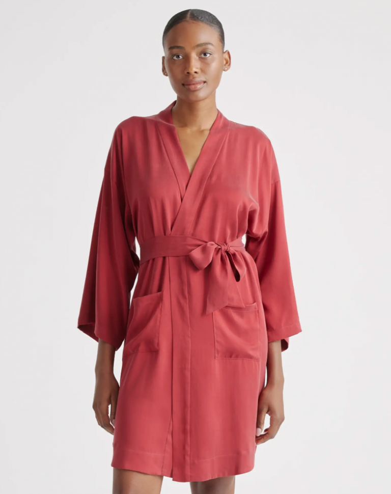 Bring The Spa To You With A Lush Silk Robe That’s Perfect For Lounging