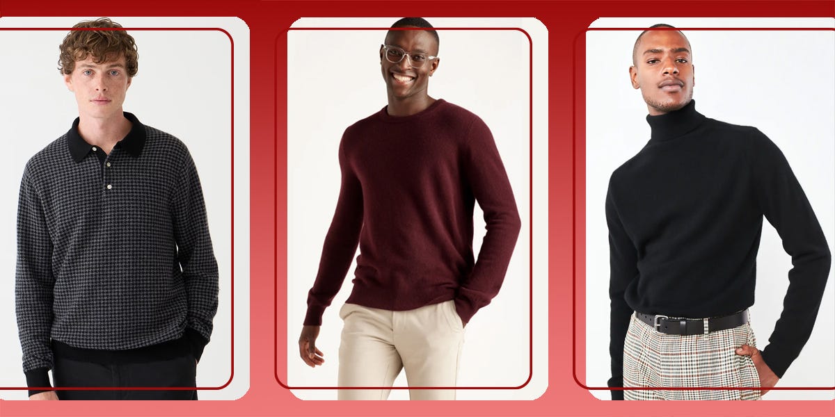 The 30 best men’s cashmere sweaters