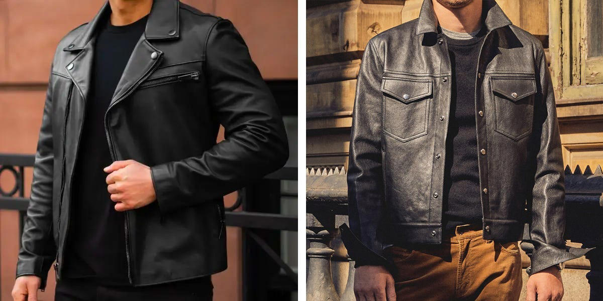 The 14 best leather jackets for men in 2023, according to style editors