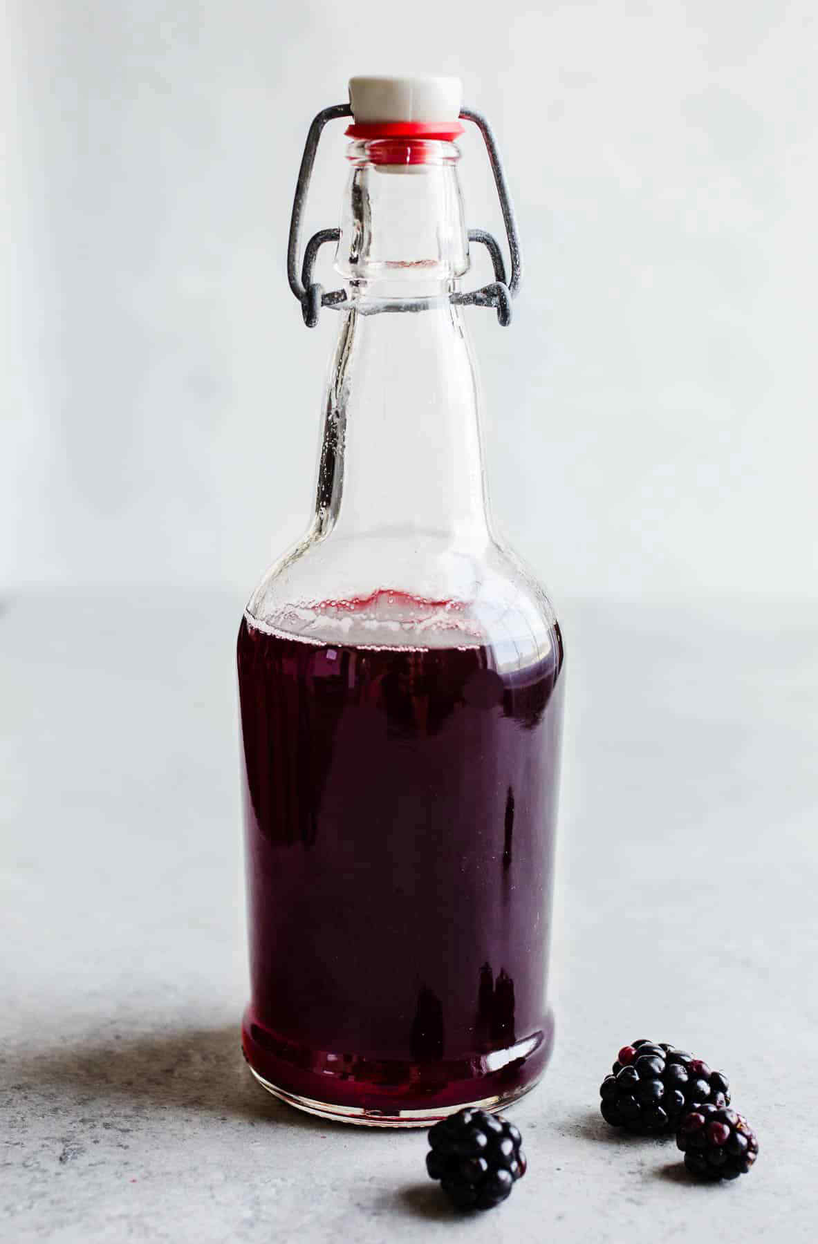 Easy Blackberry Simple Syrup