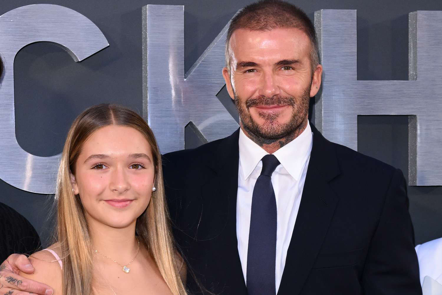 David Beckham Shares Wholesome Moment with Daughter Harper at Inter ...
