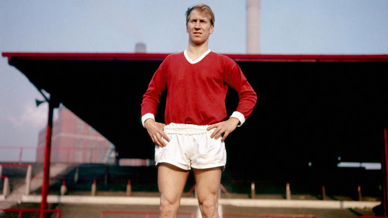 Manchester United's Sir Bobby Charlton.