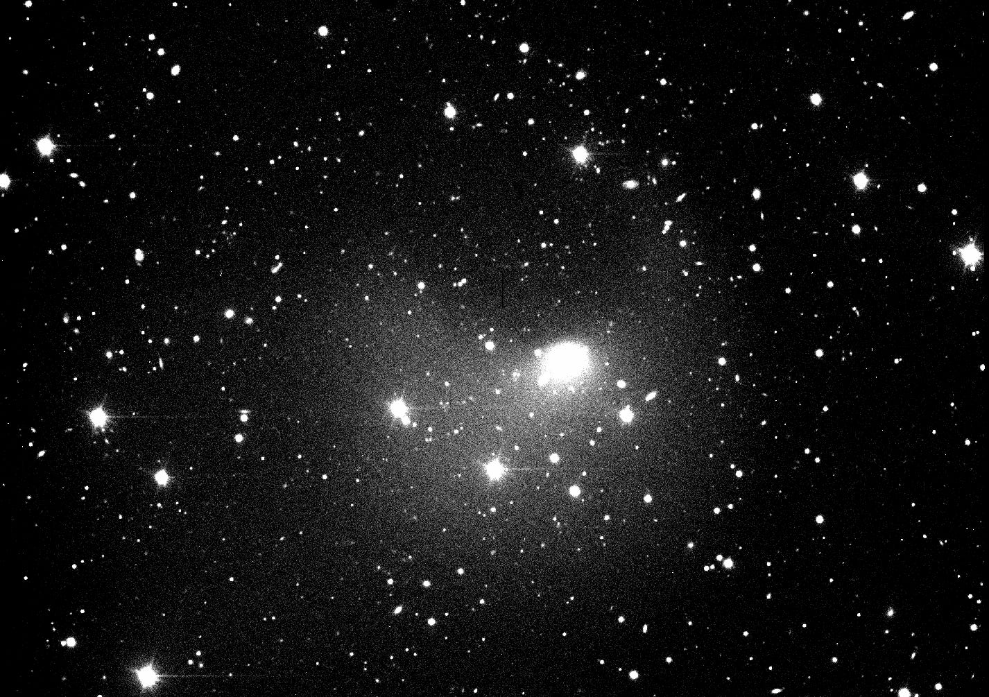 Комета понса брукса можно увидеть в москве. Комета 12p Pons-Brooks. Астрофото кометы 12p понс Брукс. Самая большая Комета. Комета Понса Брукса фото.
