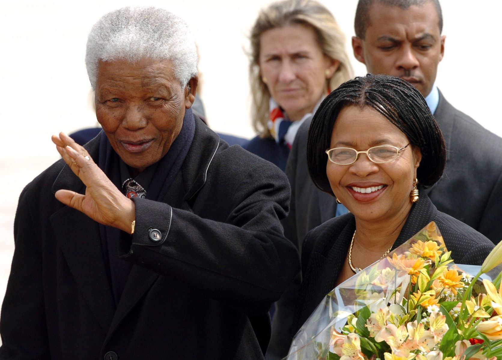 <p>As he neared 80, Mandela fell in love with Graça Machel, the widow of Mozambique’s president. <a href="https://www.sahistory.org.za/dated-event/nelson-mandela-marries-graca-machel-his-80th-birthday" rel="noreferrer noopener">They married in 1998</a>, shortly before the end of Mandela’s presidential term. Mandela and his third wife then divided their time <a href="https://www.cnn.com/2013/12/05/world/africa/nelson-mandela-retirement-years/index.html" rel="noreferrer noopener">between Johannesburg and Maputo</a> in Mozambique. Graça would stay with <a href="https://www.theguardian.com/world/2013/dec/08/nelson-mandela-shared-final-moments-graca-machel-winnie-madikizela" rel="noreferrer noopener">him until the end</a> and be at his bedside when he died.</p>