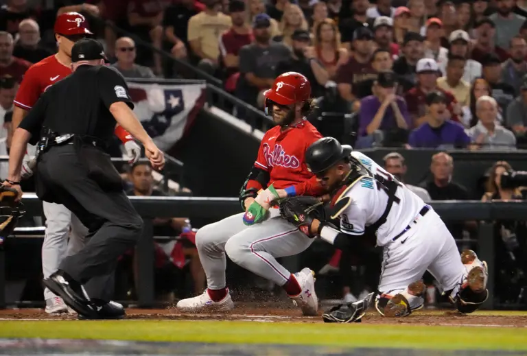 Bryce Harper's score on a double steal was a message-sending moment for the Phillies.