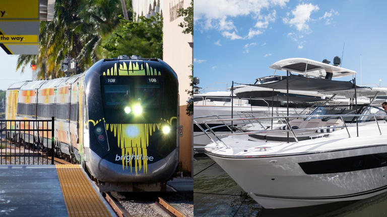 Taking Brightline train from West Palm Beach to the Fort Lauderdale International Boat Show 2023 is a solid travel option.