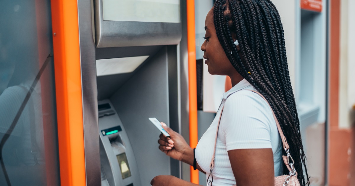 <p> ATMs have long been a place where pickpockets and criminals thrive. Scammers now have the technology to steal your money and information without ever approaching you.  </p> <p> Scammers can install devices called skimmers on ATMs. Skimmers look exactly like a regular card reader and are often installed on top of the real one. However, this device records your credit card information. A hidden camera is often used to record your PIN.  </p> <p> When you use an ATM, check the reader carefully. Skimmers usually are noticeable and look out of place. For extra protection, cover your hand as you enter your PIN so a camera will have a tough time picking up the numbers you are entering.  </p>