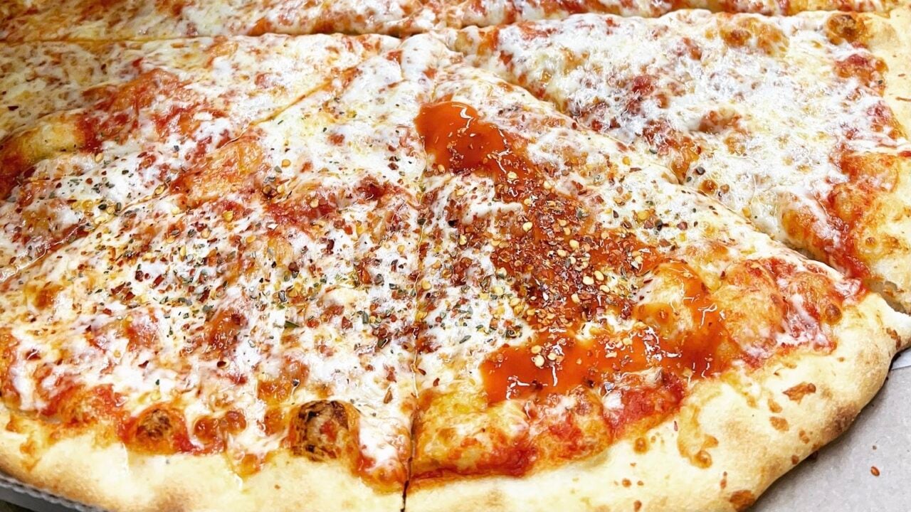 <p>Don’t let appearances be deceiving—behind the seemingly ordinary-looking front doors of <a href="https://www.99centsfreshpizzanyc.com" rel="nofollow noopener">99 Cent Pizzeria</a> lies some of the most delectable slices of pizza you’ll find in the city. With locations throughout New York, each pizzeria bearing the 99 Cent Fresh Pizza name is worth dropping by. It may not be the most glamorous place to grab a bite, but it’s the best and easiest if you’re looking for a quick meal without spending a fortune.</p>