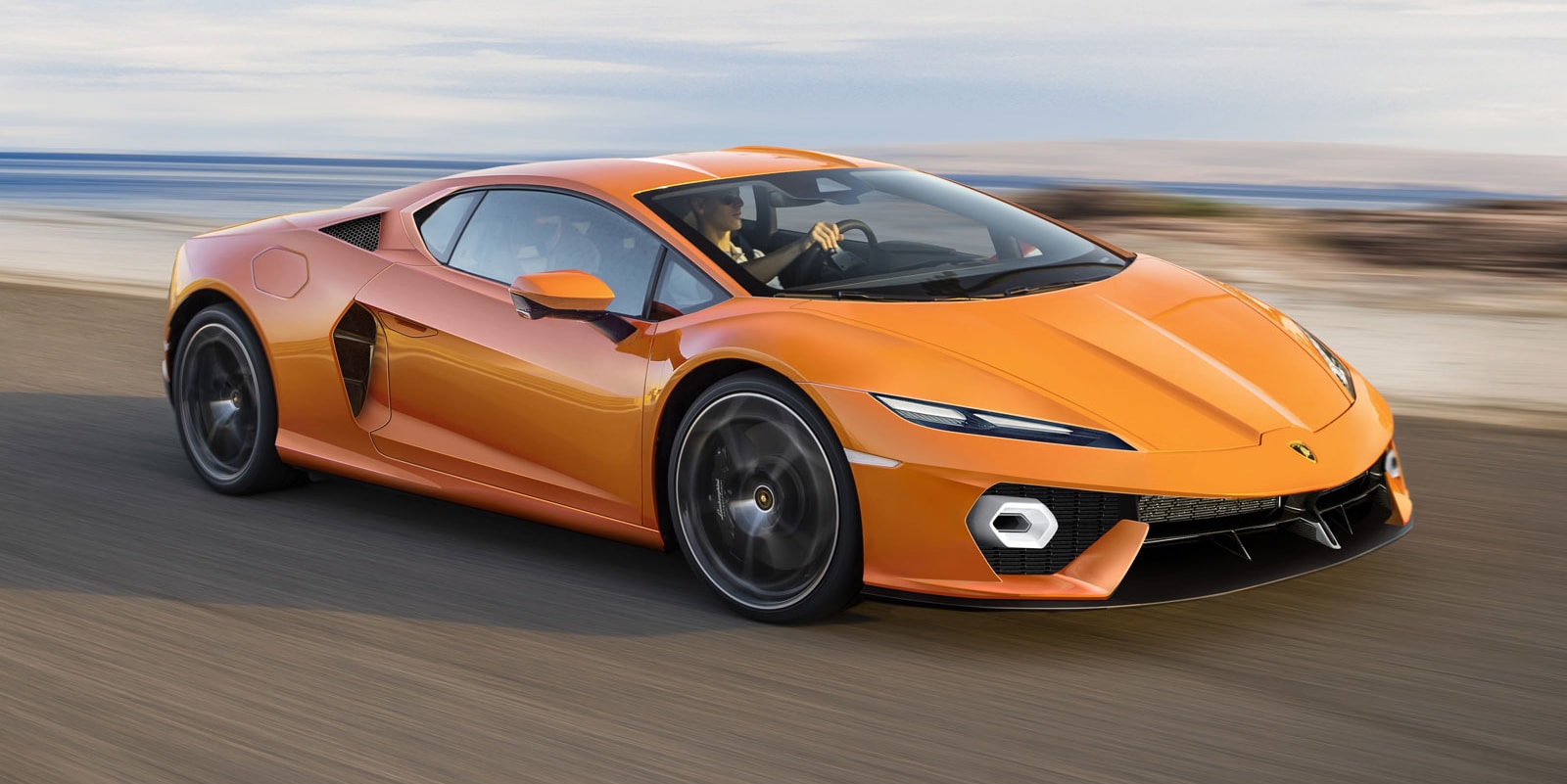 Lamborghini Huracan горит