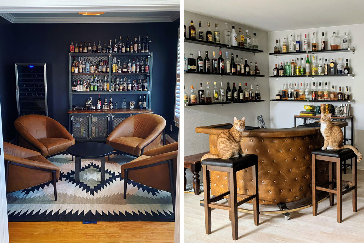 35 Home Bar Ideas For a Happy Hour at Any Hour