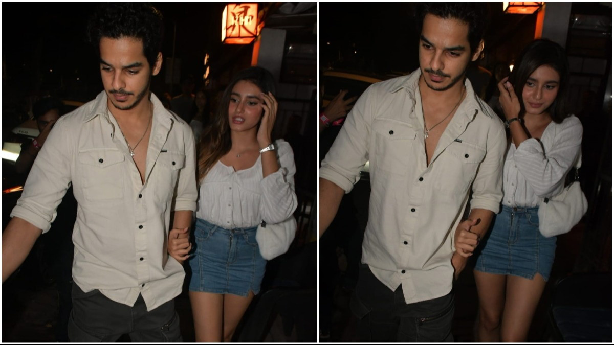 Pics: Ishaan Khatter, rumoured girlfriend Chandni step out for dinner date