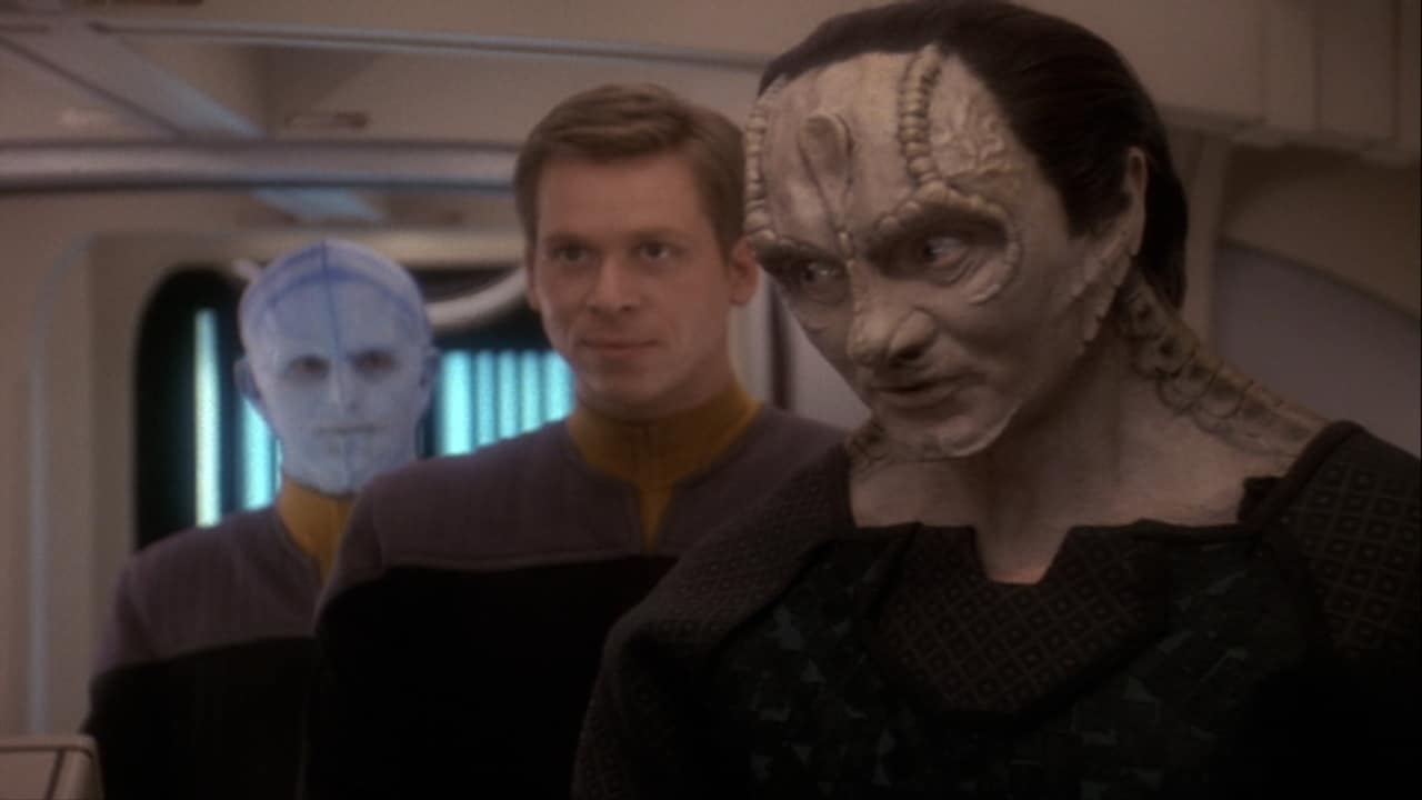 <p><em>Deep Space Nine,</em> the most complex of the Star Trek series, featured characters who embraced moral shades of gray. That was most true of Garak, the Cardassian whose espionage past belied his claims to be nothing more than a plain, simple tailor. That hidden history comes to the fore in “Empok Nor,” in which Garak accompanies Chief O’Brien and a Federation crew to investigate an abandoned space station. As madness overcomes the characters, “Empok Nor” pushes them to their paranoid limits, forcing them to reconsider their core values. </p>