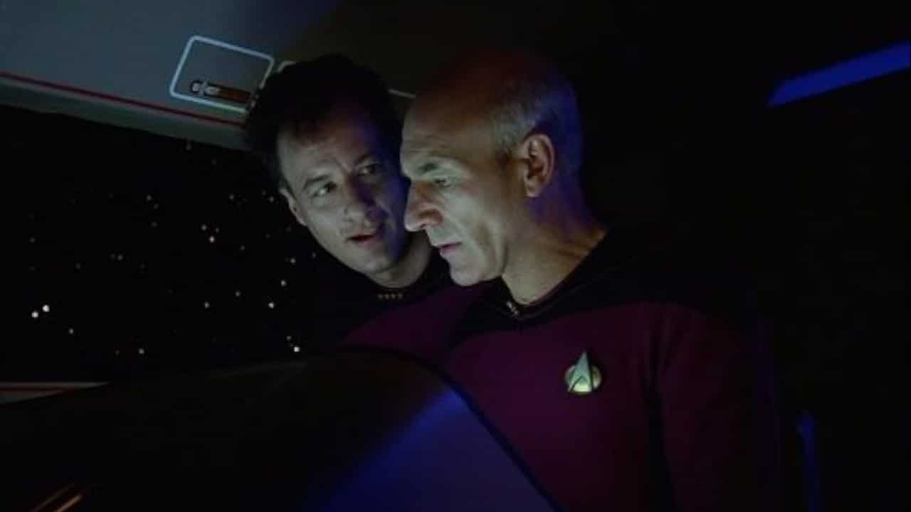<p>Some may argue that overexposure has stripped the Borg of their menace. Still, even the most cynical viewer feels a chill run down their spine when the assimilating aliens first appear in <i>The Next Generation</i>’s second season. When the godlike being Q grows tired of Picard’s refusal to accept his help, he whisks the Enterprise to deep space so they can see a threat they’ve never experienced before. </p>