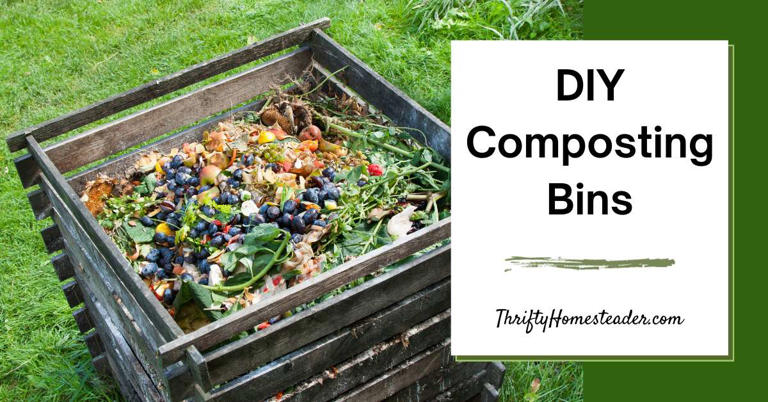 Diy Composting Bins