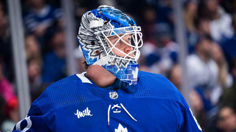 Maple Leafs goalie Joseph Woll makes return to first full practice ...