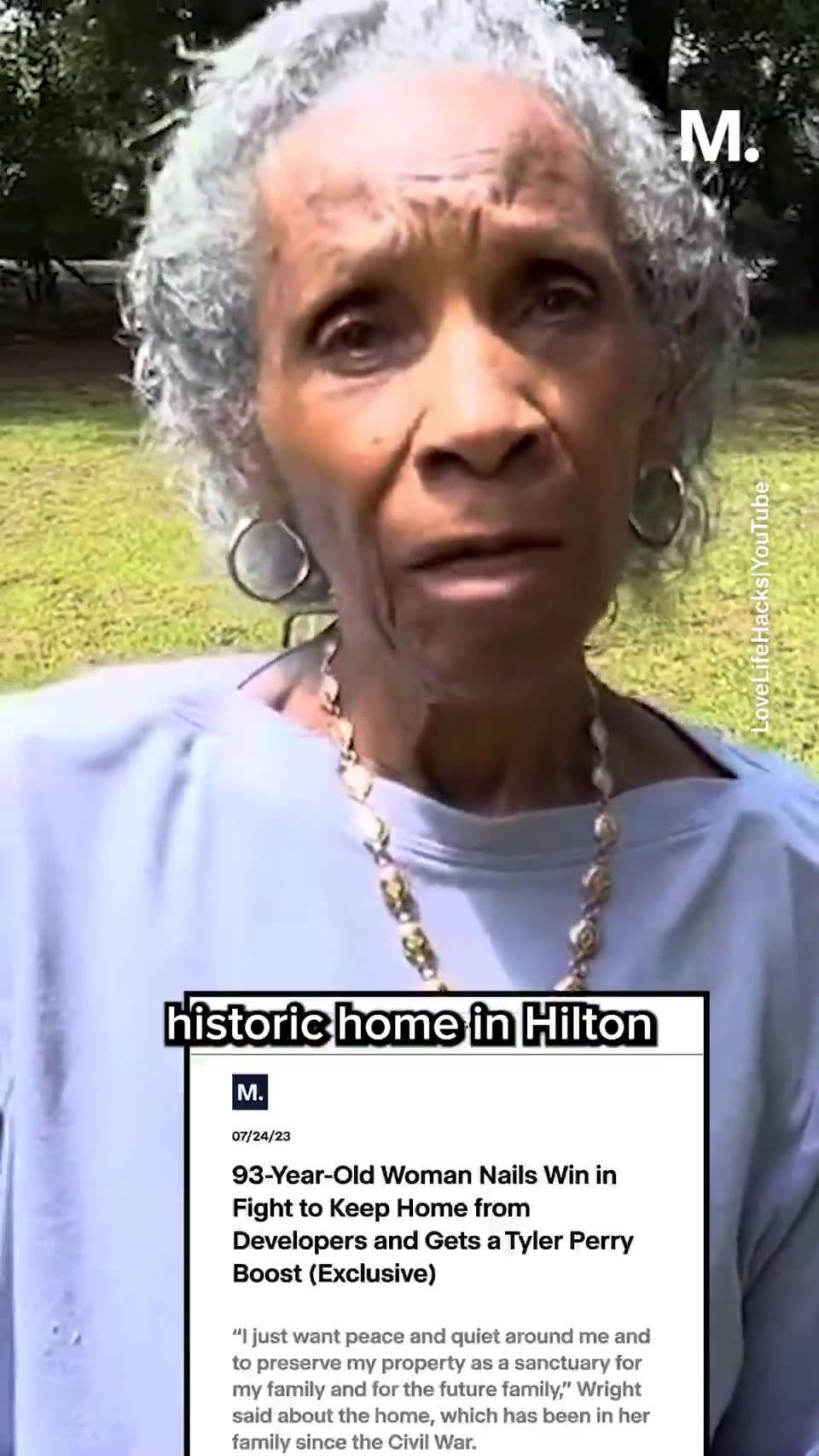This 93-year-old Hilton Head woman is in a legal battle for land her family  has owned since the Civil War
