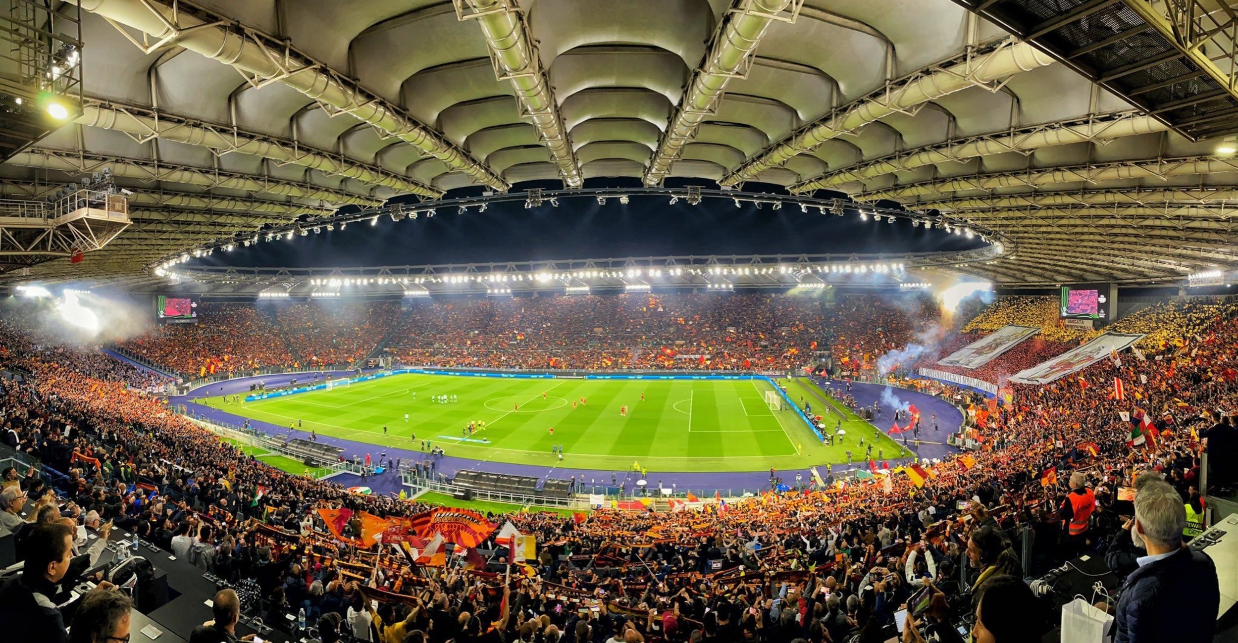 <p>Move over, American football. The crowds of 70,000 that cram into Stadio Olimpico make the Superbowl sound like a high school game. Even people who find soccer boring can't help but be blown away by the noise. </p><p><a href='https://www.msn.com/en-us/community/channel/vid-cj9pqbr0vn9in2b6ddcd8sfgpfq6x6utp44fssrv6mc2gtybw0us'>Follow us on MSN to see more of our exclusive lifestyle content.</a></p>