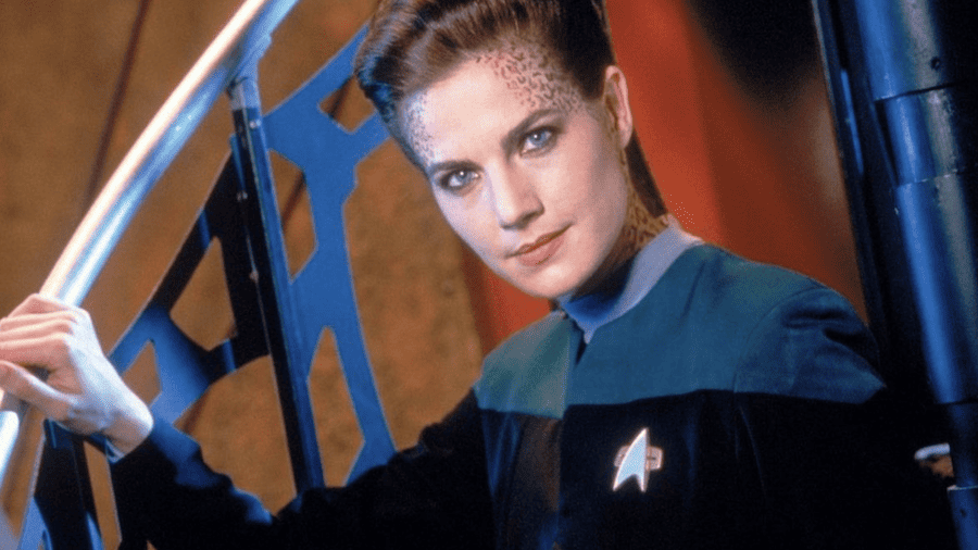 <p><span>Terry Farrell spent the first six seasons on </span><i><span>Deep Space Nine</span></i><span>, finally leaving the hit series under tough circumstances (Thank you,</span><a href="https://www.cbr.com/star-trek-why-terry-farrell-jadzia-dax-left-ds9/"> <span>Rick Berman</span></a><span>). Farrell played Jadiza Dax in the series, a member of the Trill species. Near the end of her run on the show, the gorgeous Dax marries Worf, only to see her character killed off when she chose not to return for the 7</span><span>th</span><span> and final season.</span></p>
