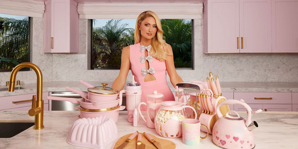Paris Hilton’s Pink-Tastic New Cookware Collection for Walmart Has Us ...