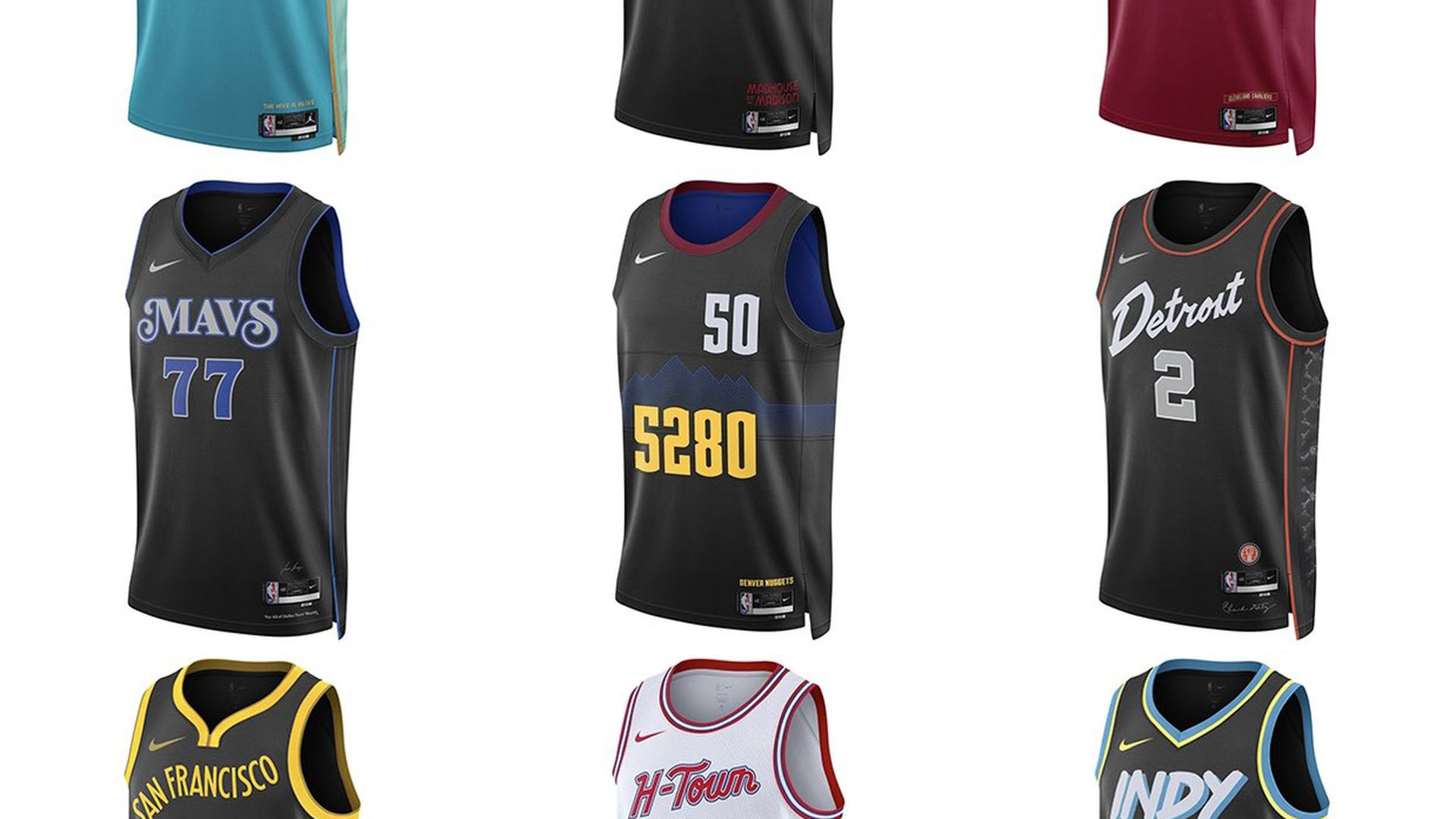 Every NBA City Edition jersey in 20232024, ranked by how cool they are