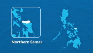 scores of people remain isolated due to flooding in northern samar
