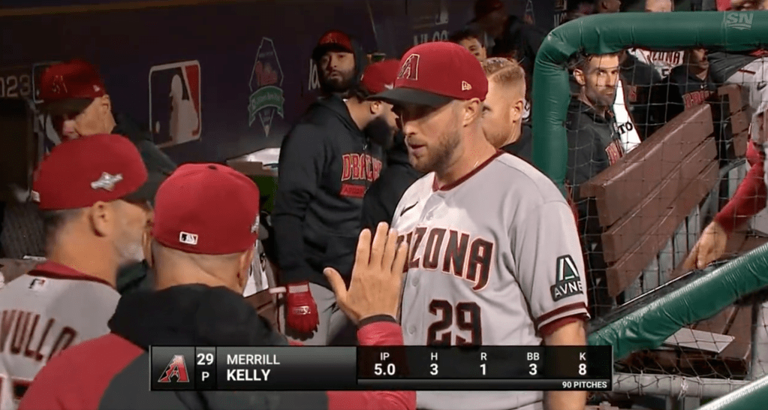 Merrill Kelly mad at being pulled from Diamondbacks’ NLCS-tying Game 6 win
