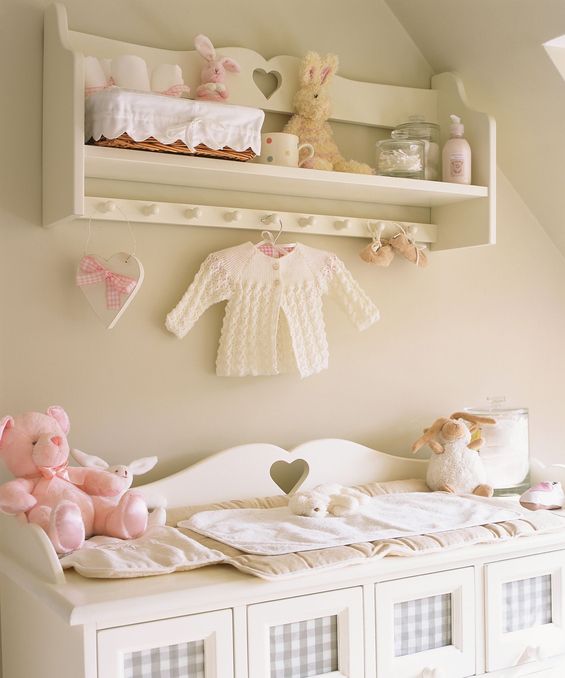 <p>                     There is a good chance this isn’t your first rodeo. If you’re welcoming baby number two or even three, it’s still a good idea to give an existing nursery a celebratory spruce up.                   </p>                                      <p>                     A lick of paint for the walls is one thing, but apply the same mentality to your hand-me-down changing table, bedroom storage and crib for a fresh new look.                   </p>                                      <p>                     ‘It is a great idea to paint inexpensive or second-hand furniture, like cupboards and chest of drawers, to make them colourful and unique,’ says Smith. ‘Rub down, then use a wood primer before adding a topcoat of satin or gloss.’                   </p>