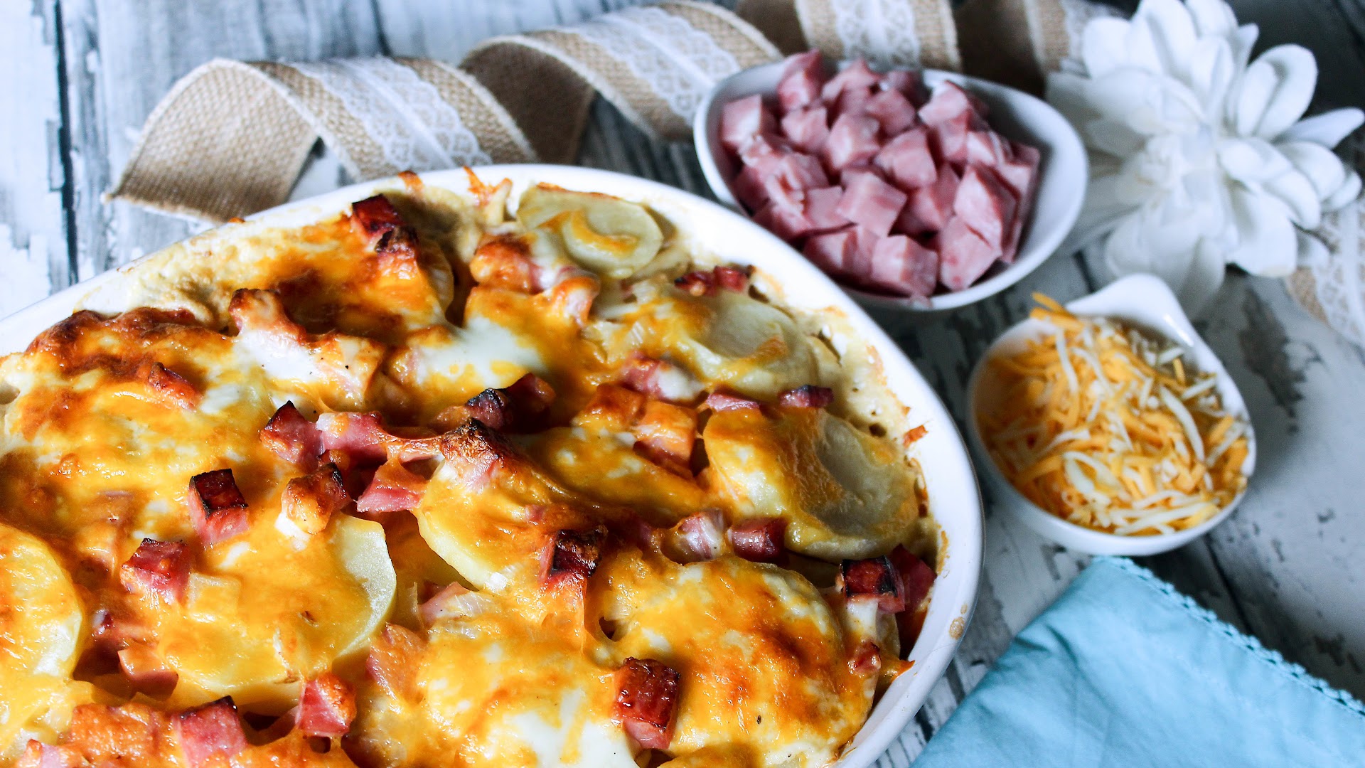 A delicious recipe if you have leftover holiday ham - Jennie's ham ...